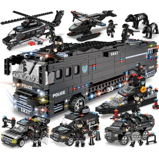 Chinese Manufacturer Special Police Car Metal Model Crafts