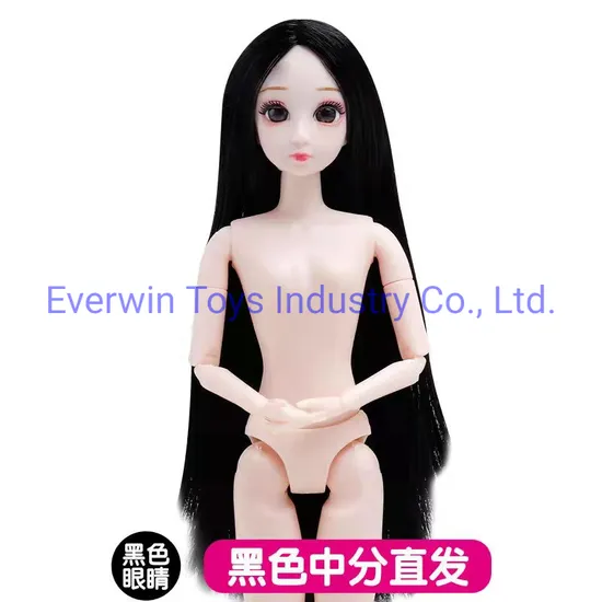 Plastic Toy Doll Accessory Red Curly Hair Head for 1/6 Doll