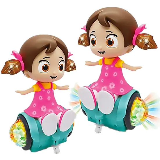 Welcomed Custom Girl Light and Music Electric Plastic Dancing Dolls