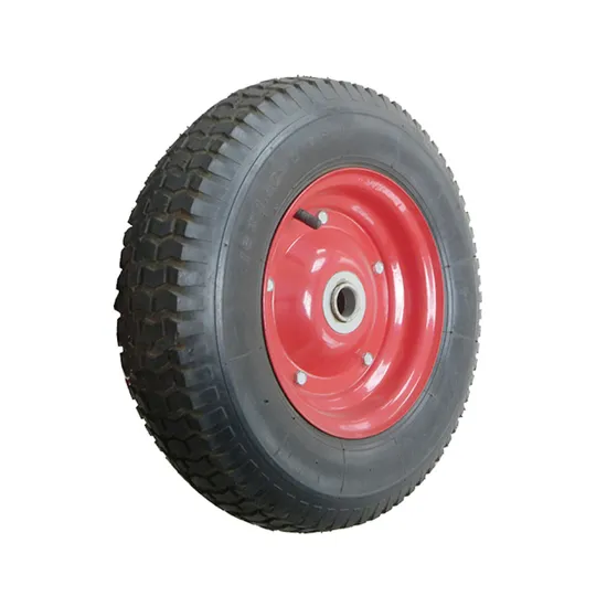 16 Inch 16X4.50-8 Pneumatic Inflatable Rubber Tire Wheel for Hand Truck Trolley Lawn Mower Spreader Trolley Stroller