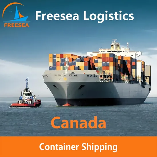 Canada Competitive Container Shipping or Montreal Vancouver Halifax Toronto Calgary Sea Freight