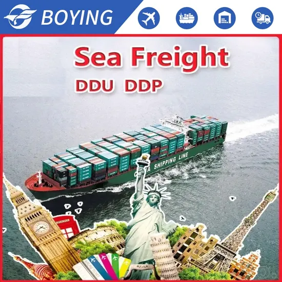 Professional Logistics Sea Freight Air Freight Forwarder Shipping Agent Transportation From China Yiwu to USA/Canada/Europe DDU/DDP