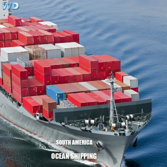 Door to Door Logistics Sevice to Rio De Jenairo, Santos Brazil, Peru, Chile, Bolivia, Argentina, Uruguay Ocean Cargo Shipping Agent Container FCL LCL