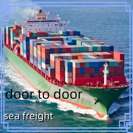 International Sea Freight Forwarder Logistics Door to Door Shipping to Hodeidah Australia Italy Niger Nigeria From Tianjin Qingdao Ningbo China FCL LCL Shipping