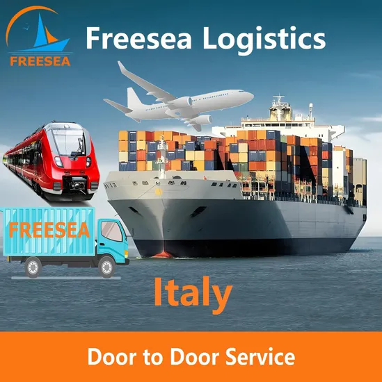 Door to Door Service Air Train Sea Shipping Agent China to Italy