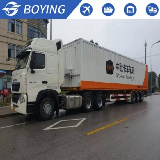 Door to Door Truck Freight Shipping Agent From China to Europe Shipment