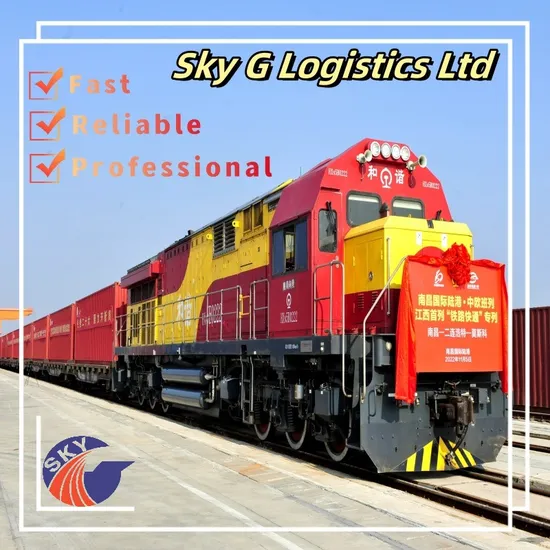 China Door to Door Freight Forwarder to Kazakhstan Fast Shipping Agent by Railway Shipping
