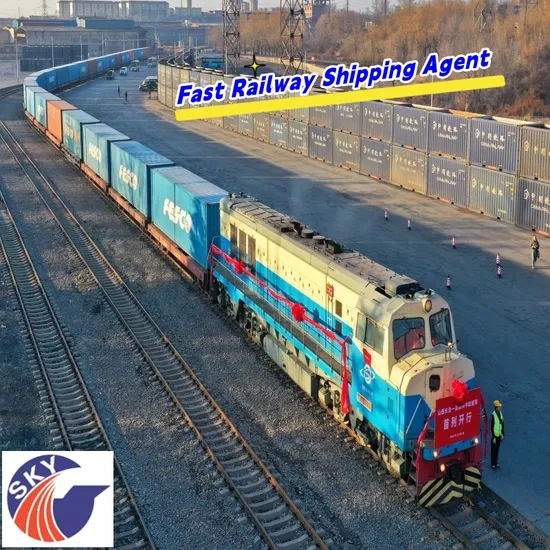 China Door to Door Freight Forwarder to Turkmenistan Fast Shipping Agent by Railway Shipping