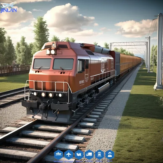 China Fast Amazon Shipping Forwarder Train Freight Railway to Europe Russia Belarus Latvia Bulgaria