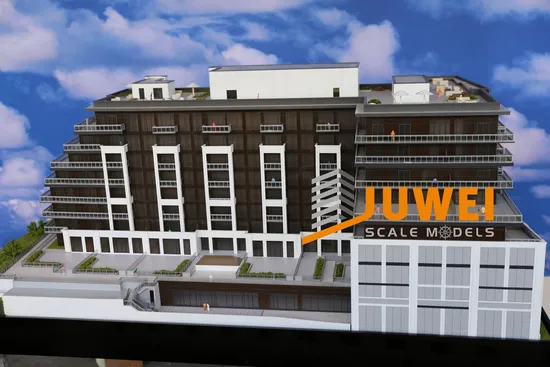 Plastic Architectural Scale Model for Commercial Building Design (JW-70)