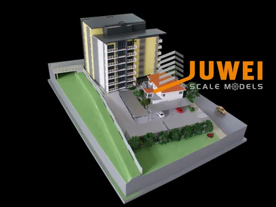 Architectural Scale Model Making for Office Building Design (JW-139)