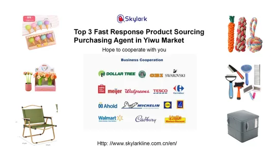 Top 3 Fast Response Product Sourcing Purchasing Agent in Yiwu Market