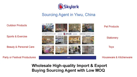 Wholesale High-Quality Import & Export Buying Sourcing Agent with Low MOQ