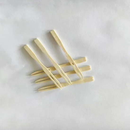 Reusable High Quality Low Cost Bamboo Fruit Mini Sticks