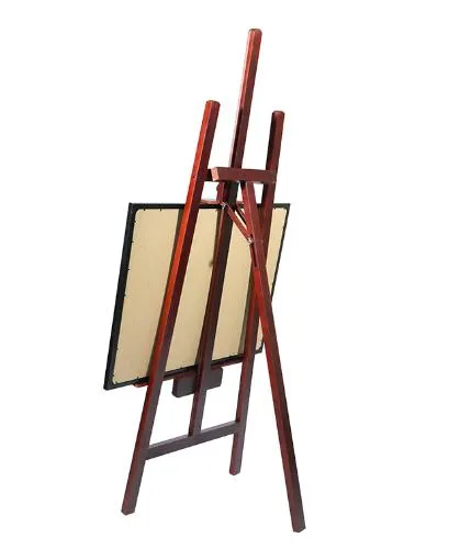 Adjustable Artists Floor Stand a-Frame Pine Wood Easel 23" X 62"