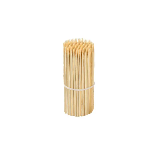 Eco-Friendly Disposable BBQ Skewer Stick Bamboo Skewer 13cm Hot Dog Sticks