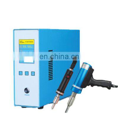 Lingke 35k 900W mini machine spot welding hand held portable ultrasonic welder equipment for sale factory price