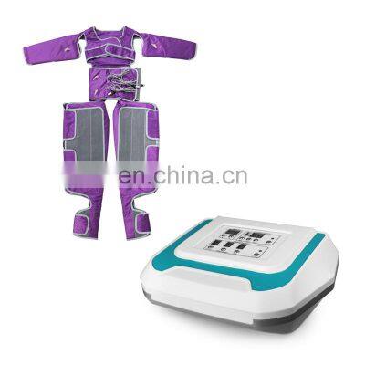 Air detox weight loss instrument far infrared pressotherapy machine with air pressure therapy