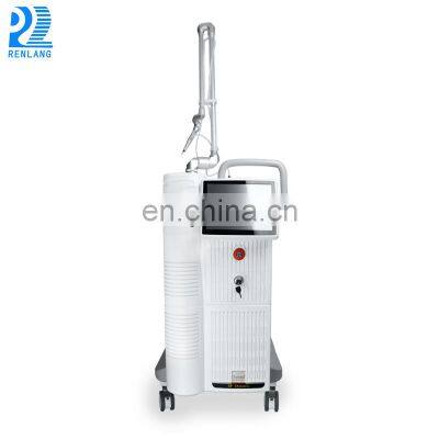 big screen design pulsed dye stretch mark removal laser rf rejuvenation fractional skin resurfacing co2 laser machine