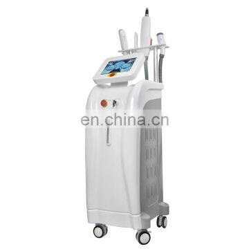 Multifunctional beauty machine 4 in 1 dpl ipl opt rf laser tattoo removal/hair removal/skin tightening machine