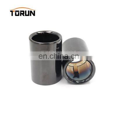 Hot sale high quality Universal stainless steel oval exhaust muffler F10 F18 535 Exhaust tip