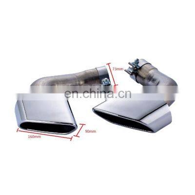 exhaust muffler with rear diffuser for BMW 10-13 X5 E70