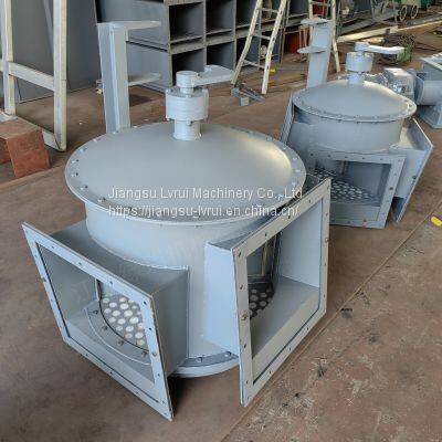 Chute three-way circular distributor valve Pneumatic three-way distributor