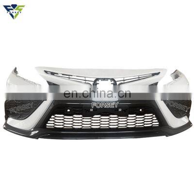 High quality Car body kit front bumper for Camry 2018 Upgrade to 2021 Camry Bumper Guard