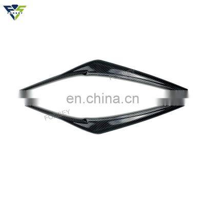 Head Light Trim Cover 2pcs Fashion Front Headlamps Fender Eyebrow Eyelids Cover Trim Decoration for Camry 2018+