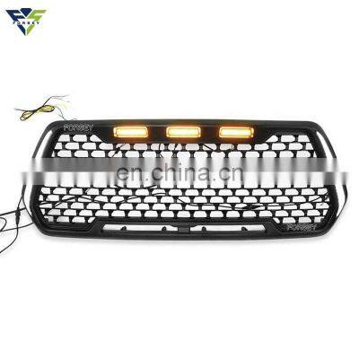 Front Grille Honeycomb grille car auto parts pickup engine hood grille fit for Toyota Tacoma 2016 2017 2018 2019
