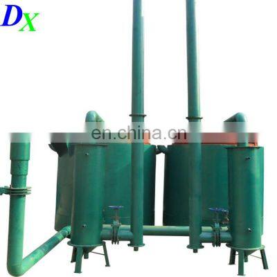 Pyrolysis energy saving wood charcoal retort for barbecue