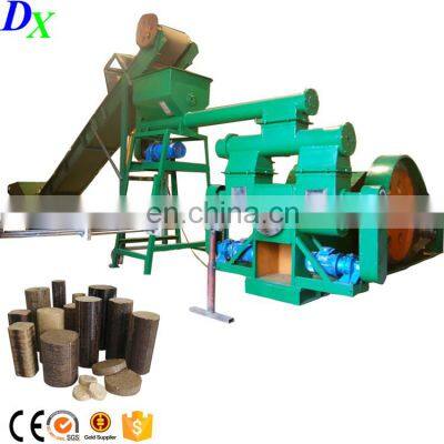 ram piston punching briquette machine with 80mm diameter
