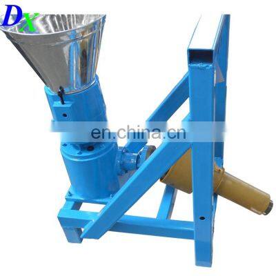 300kg/h Electric engine diesel PTO farm use Flat die home use biofuel rice husk pellet press machine mill