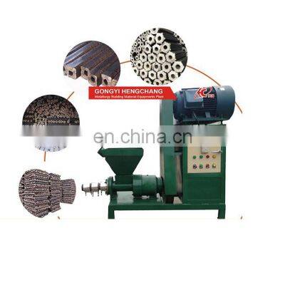 Biomass Wood Sawdust Charcoal Briquette Making Press Machine For Sale