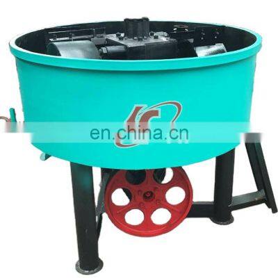 Wheel roller grinding and mixing machine for charcoal briquette production line
