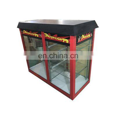 China Wholesale Commercial Table top big Popcorn Machine with Warming Showcase