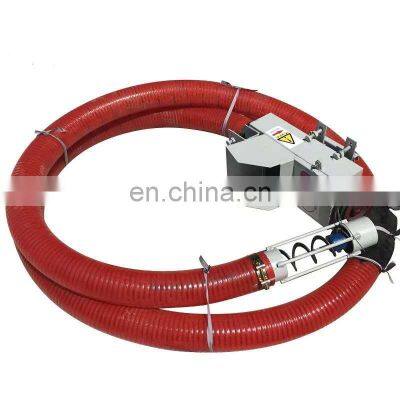 Mobile grain loading machine, new tubular screw conveyor, rubber hose for car grain suction machine