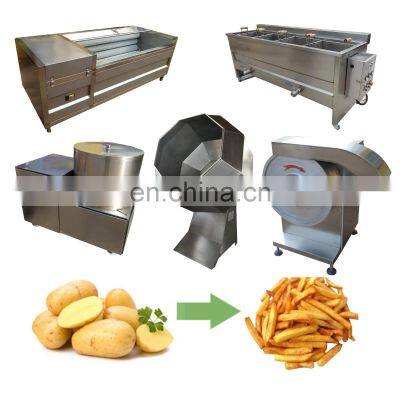 potato french fries making machine french fries production line