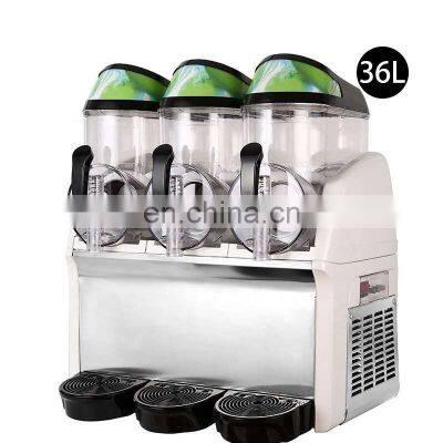 Automatic Snow Melting Machine Single-Double-Three-Cylinder Cold Drink Commercial Slush Juice Smoothie Machine