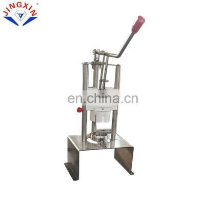 Hot sale stainless steel manual pineapple slicer and peeling machine for fruit market