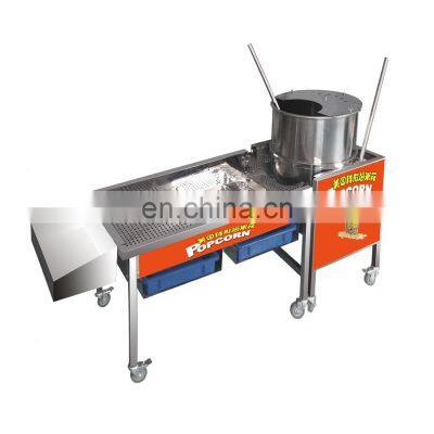 commercial automatic popcorn making machine electric gas