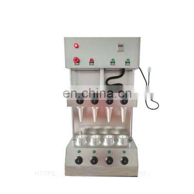 Hot Sale Automatic 4 Molds Pizza Cone Maker to Make Pizza Cone for sale