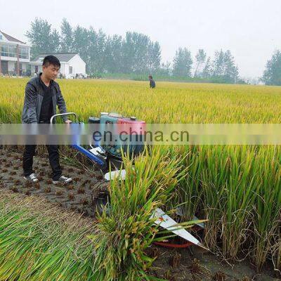 paddy rice cutting machine rice reaper binder crop harvester