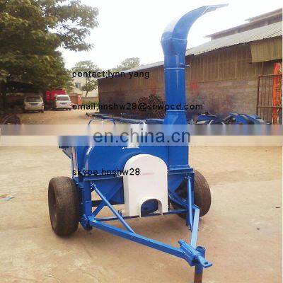 Hay corn stalk grass cutting machine crusher machine for grass
