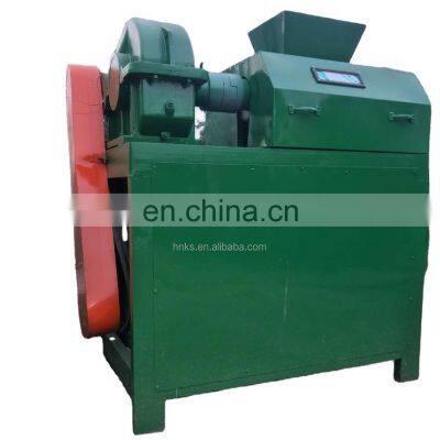 High quality organic npk compound fertilizer making machine double roller granulator for sale
