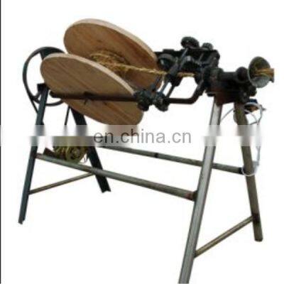 diameter 3mm-30mm round coir straw rope spinning machine,braided rope making machine