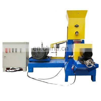 high quality fish feed extruder floating fish feed making machine