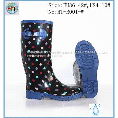 China Woman rubber boot, Popular Style female rubber shoes,Colourful ladies rubber boots,New fashion rubber boot,Outdoors rain boots
