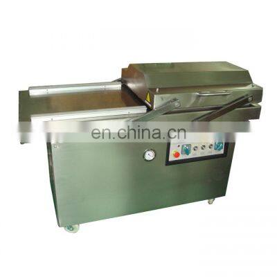 Hot Sale Double Chamber Vacuum Packing Machine For Seafood/Salted Meat/Dry Fish/Pork/Beef/Rice From China
