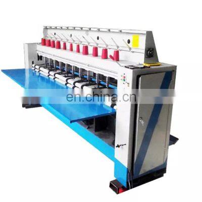 Industrial multi-head multi needle sewing quilting machine straight lines quilting machine